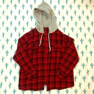 Women’s hooded flannel